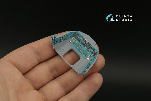 Quinta Studio QDS-48382 Mi-8MT 3D-Printed &amp; coloured Interior on decal paper (Trumpeter) (Small version) 1/48