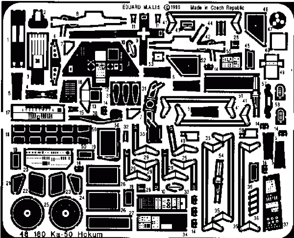 Eduard 48180 Ka-50 Hokum 1/48 (ITALERI)