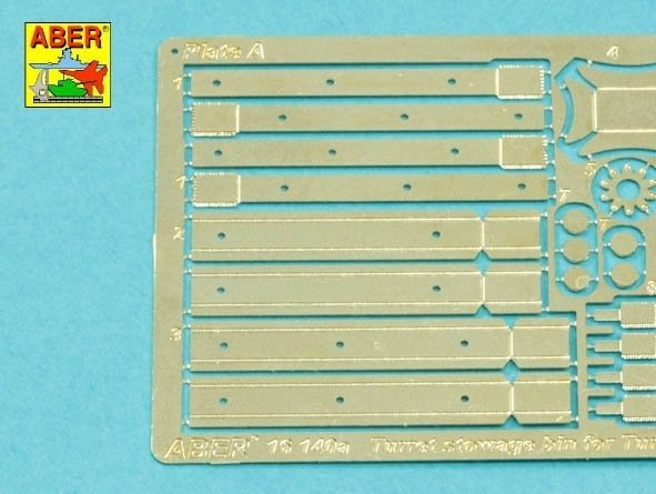 Aber 16140 Tiger I,E Tunezyjski z 501 Abt.- Turret pod / Zasobnik wieżowy 1/16