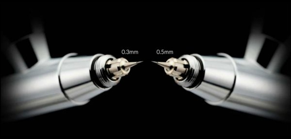 Gaahleri 46807 Airbrush Advanced Series Seeker 0.3 mm &amp; 0.5 mm
