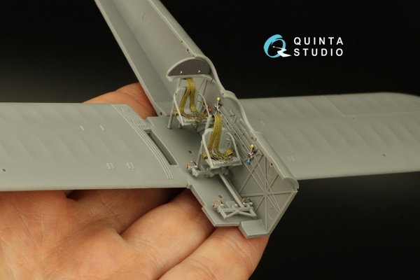 Quinta Studio QD48329 Po-2VS 3D-Printed &amp; coloured Interior on decal paper (ICM) 1/48