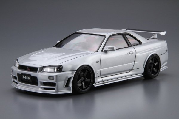 Aoshima 05316 NISMO BNR34 SKYLINE GT-R Z-tune '04 1/24