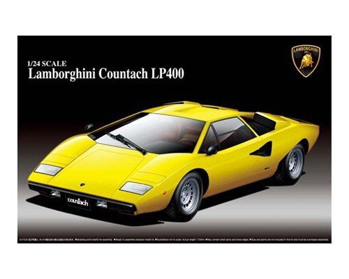 Aoshima 04670 LAMBORGHINI COUNTACH LP400 1/24