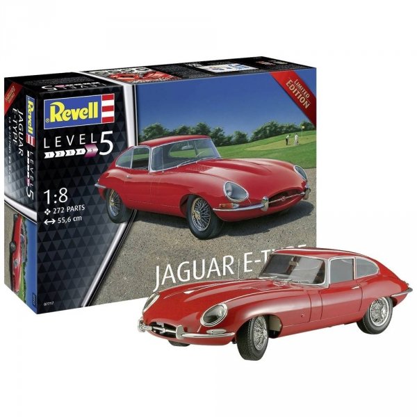 Revell 07717 Jaguar E-Type 1/8