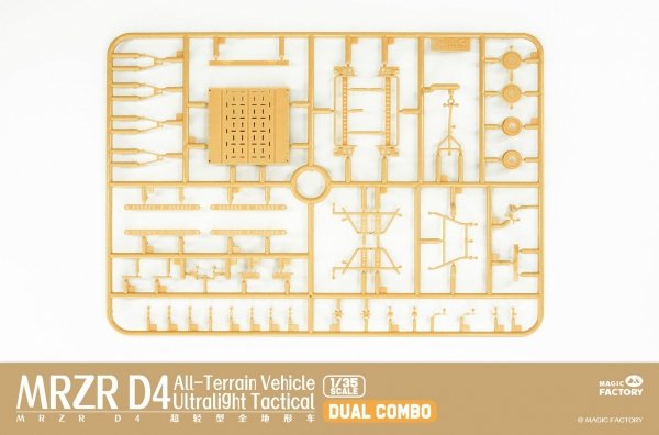 Magic Factory 2005 MRZR D4 Ultralight Tactical All-Terrain Vehicle 1/35