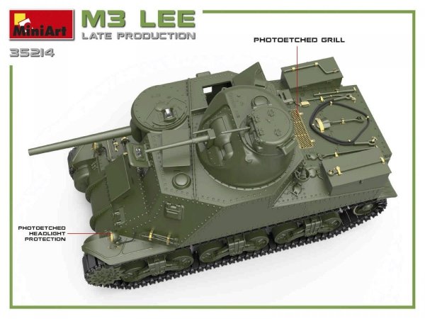 MiniArt 35214 M3 LEE LATE PROD 1/35