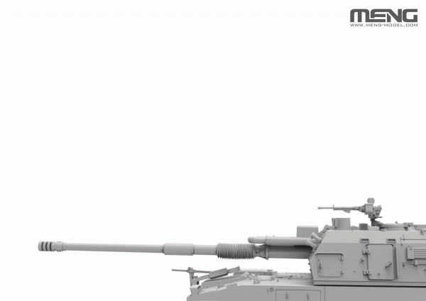 Meng Model 72-014 Chinese PLZ05 155mm Self-Propelled Howitzer 1/72