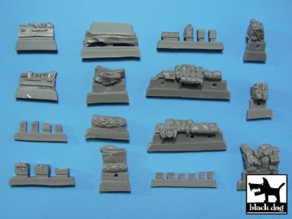 Black Dog T72016 M3 Half Track + amphibian vehicle for Trumpeter 1/72