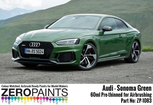 Zero Paints ZP-1083 Audi RS - Sonoma Green Paint 60ml