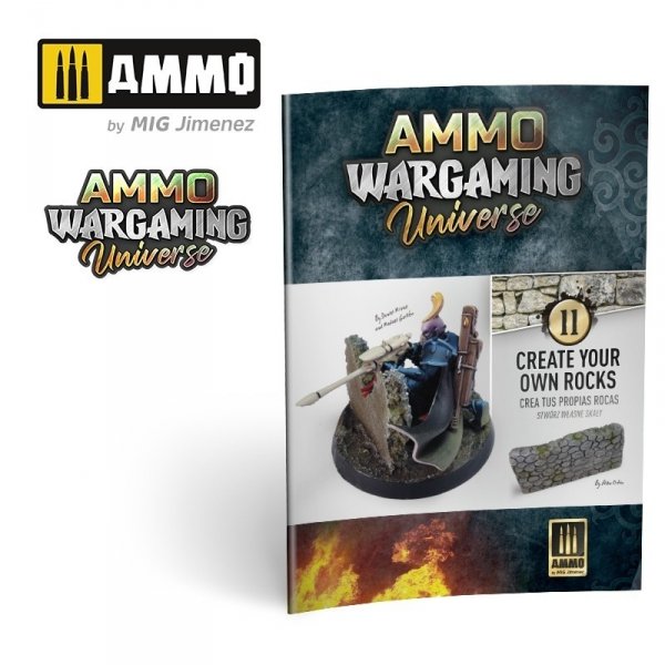 AMMO of Mig Jimenez 7930 AMMO WARGAMING UNIVERSE 11 – Create your own Rocks