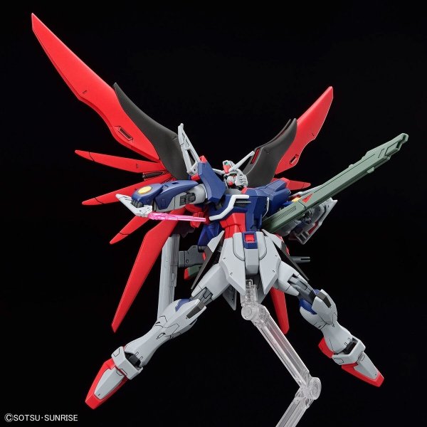 Bandai 67428 HGCE DESTINY GUNDAM Spec II &amp; ZEUS SILHOUETTE  1/144