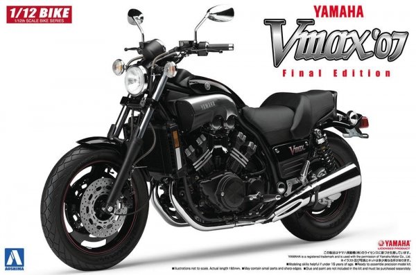 Aoshima 05165 YAMAHA VMAX07 FINAL EDITION (1:12)