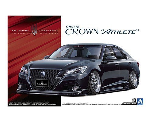 Aoshima 00856 VLENE GRS214 CROWN ATHLETE G '12 (TOYOTA) 1:24