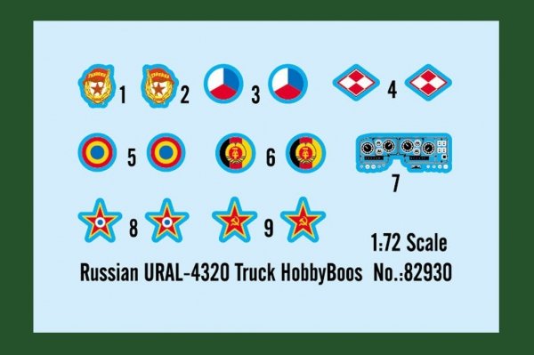 Hobby Boss 82930 Russian URAL 4320 Truck 1/72