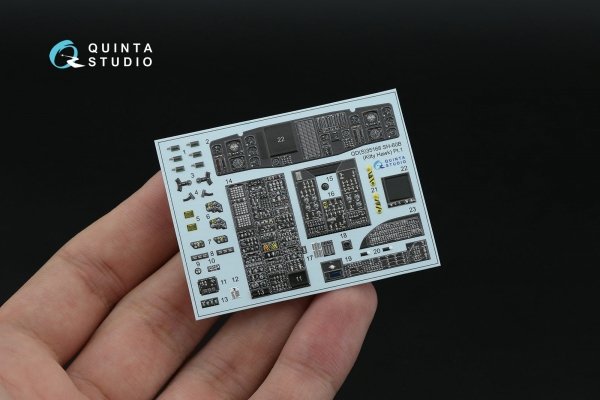 Quinta Studio QDS-35168 SН-60B Seahawk 3D-Printed &amp; coloured Interior on decal paper (Kitty Hawk) (Small version) 1/35