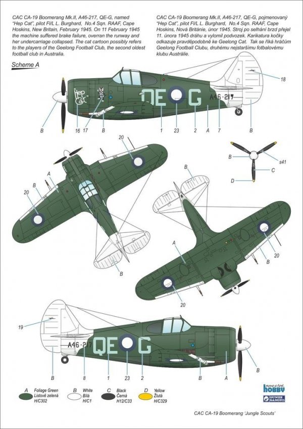 Special Hobby 72426 CAC CA-19 Boomerang ‘Jungle Scouts’ 1/72