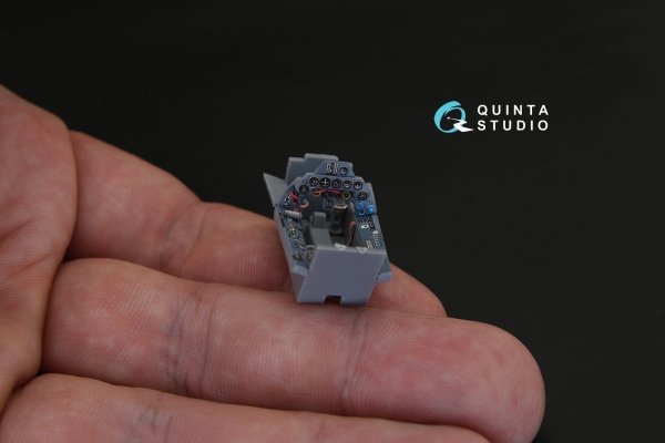 Quinta Studio QD48142 FW 190D-9 3D-Printed &amp; coloured Interior on decal paper (for Tamiya kit) 1/48