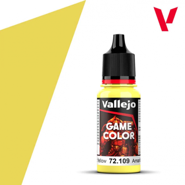 Vallejo 72109 Game Color - Toxic Yellow 18ml