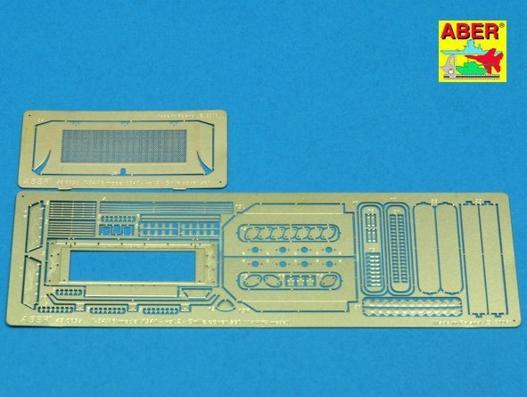 Aber 48009 Russian medium tank T-34/76 1941 model - vol. 2 - additional set - grille cover (1:48)