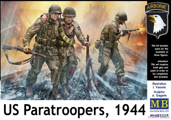 Master Box 35219 US Paratroopers 1944 1/35