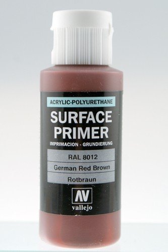 Vallejo 73605 Surface Primer German Red Brown 60ml