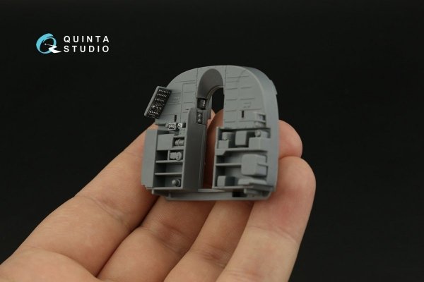 Quinta Studio QD48381 Mi-17 3D-Printed &amp; coloured Interior on decal paper (AMK) 1/48