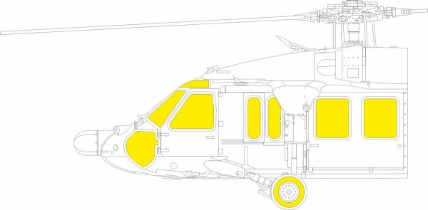 Eduard BIG49458 UH-60A ICM 1/48