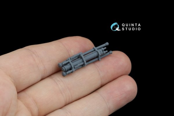Quinta Studio QT48085 9S846 Strelets, twin launch module kit (for all kits) 1/48