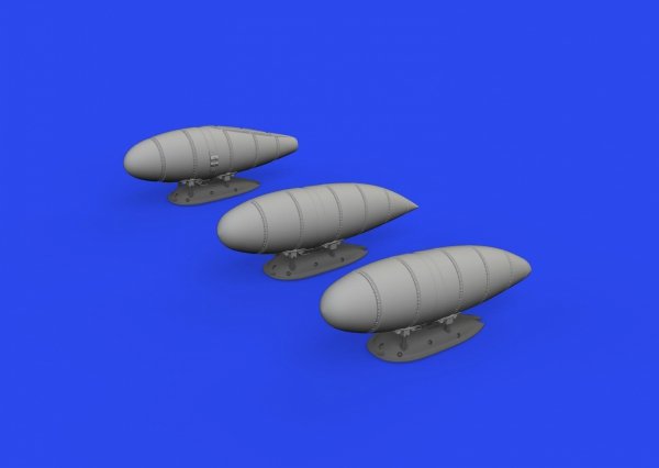 Eduard 648906 Bf 109K external fuel tanks Eduard 1/48