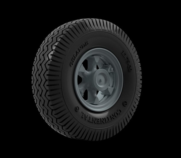 Panzer Art RE35-801 Vomag 8LR 9t truck Road wheels (Continental) 1/35