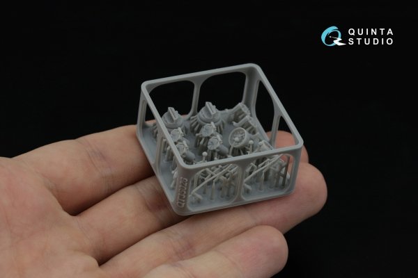 Quinta Studio QT35026 Gaz-66 Detailing set ( Trumpeter )( 3D-printed resign parts ) 1/35