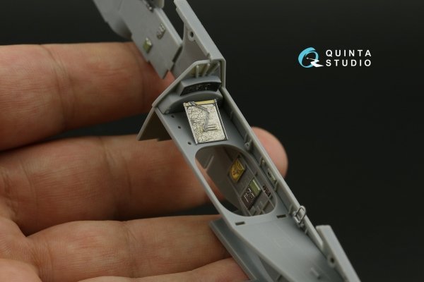 Quinta Studio QDS-48423 Fairey Fulmar Mk.I 3D-Printed &amp; coloured Interior on decal paper (Trumpeter) (Small version) 1/48