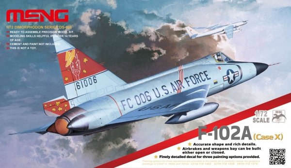 Meng Model DS-003 F-102A (CASE X) 1/72