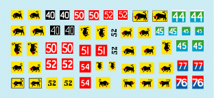 Star Decals 35-970 British 11th Armoured Division 1/35