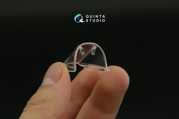 Quinta Studio QDS-48323 A-10C 3D-Printed &amp; coloured Interior on decal paper (Academy) (Small version) 1/48