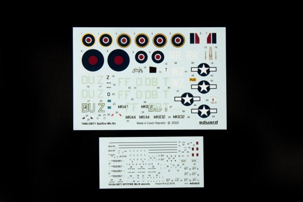 Eduard 7466 Spitfire Mk. IXc 1/72