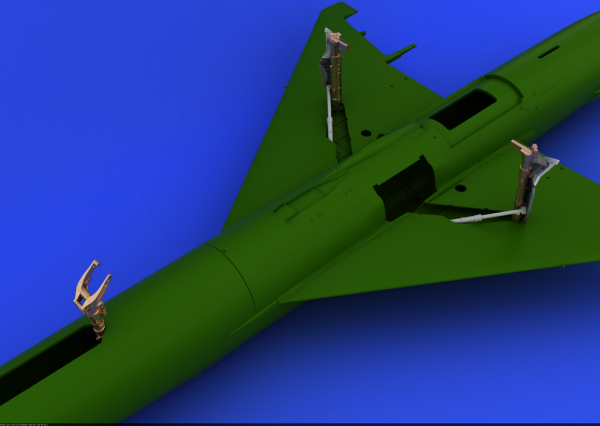 Eduard 648080 MiG-21 undercarriage legs BRONZE 1/48 (Eduard)