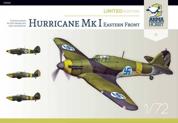 Arma Hobby 70025 Hurricane Mk I Eastern Front - Limited Edition 1/72