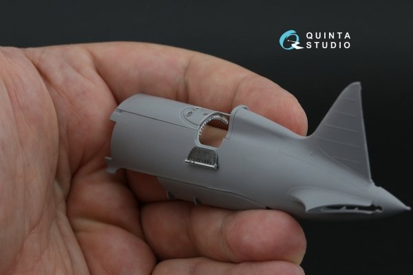 Quinta Studio QD48491 I-16 3D-Printed coloured Interior on decal paper (for Zvezda kit) 1/48