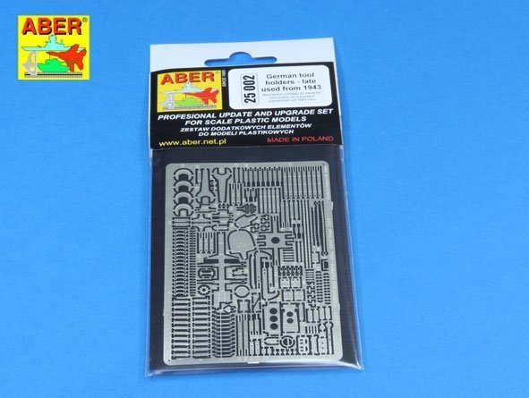 Aber 25002 German tool holders - late used from 1943 1:25 scale model (1:25)