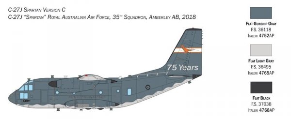 Italeri 1450 C-27J SPARTAN / G.222 1/72