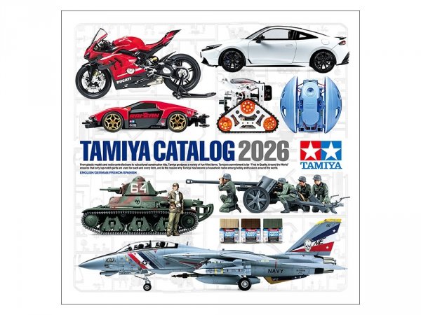 Tamiya 64463 Tamiya Catalog 2026 (EN/GER/FR/ES)