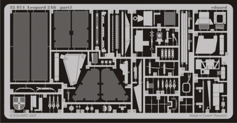 Eduard 35974 Leopard 2A6 1:35 Italeri, Revell