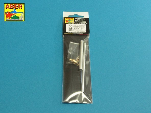 Aber 35L-247 Barrel for German 8,8cm Kw.K 43/3 L/71 (one part) gun used on Tiger B Porsche turret-early 1:35