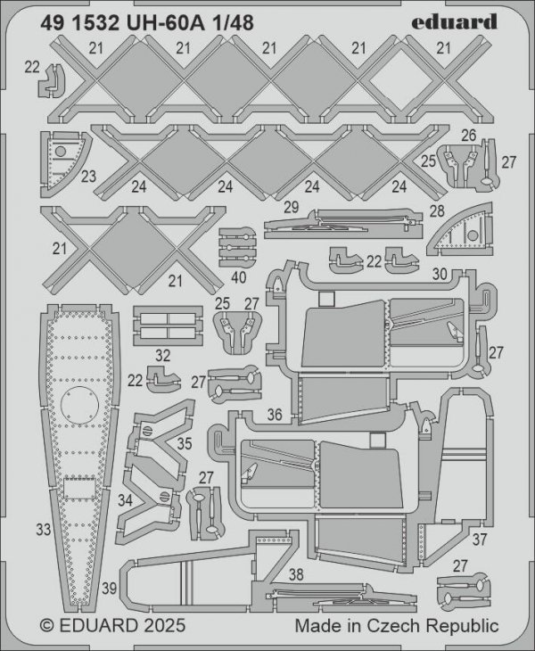 Eduard 491532 UH-60A ICM 1/48