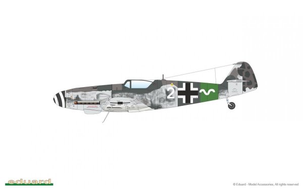 Eduard 82119 Bf 109G-10 Mtt Regensburg 1/48