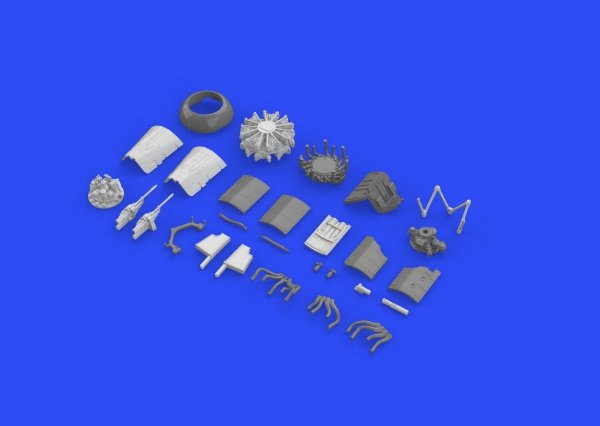 Eduard 672118 Fw 190A-5 engine &amp; fuselage guns EDUARD 1/72