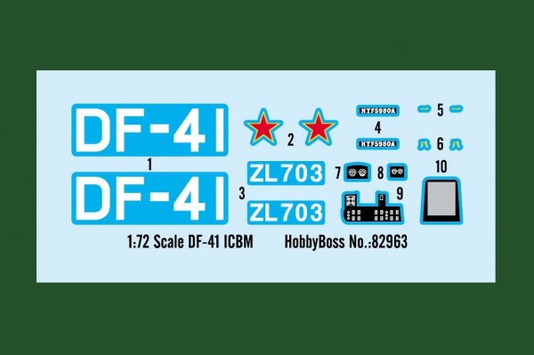Hobby Boss 82963 DF-41 ICBM 1/72