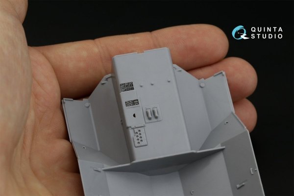 Quinta Studio QD35079 K-4386 Typhoon VDV 3D-Printed &amp; coloured Interior on decal paper (Zvezda) 1/35