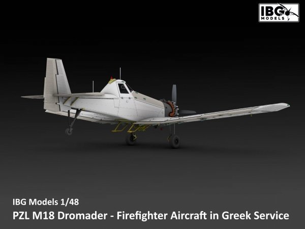 IBG 48004 PZL M18 Dromader - Firefighter Aircraft in Greek Service 1/48